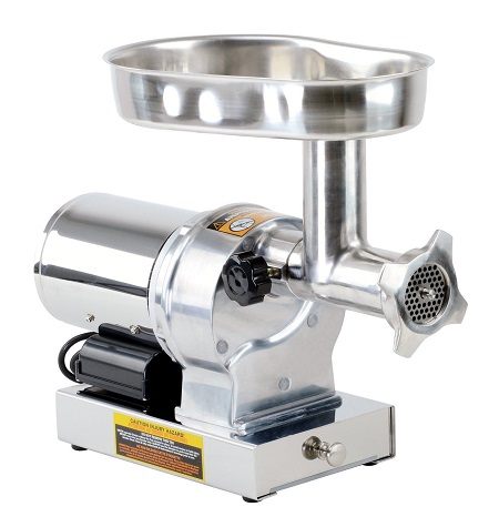 Kitchener #12 Commercial Grade Electric Stainless Steel Meat Grinder 3/4 HP (550W)